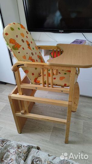 Детский стол и стул трансформер