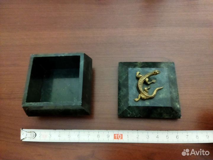 Шкатулка натуральный камень