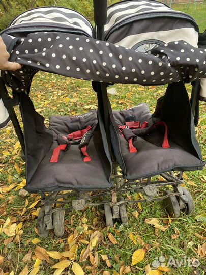 Коляска для двойни
