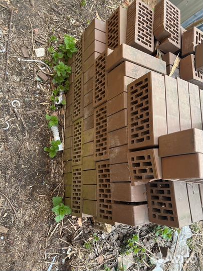 Кирпич облицовочный остатки