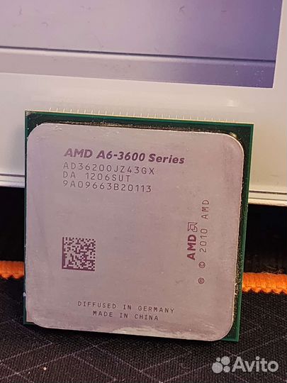 Процессор amd A6 3600