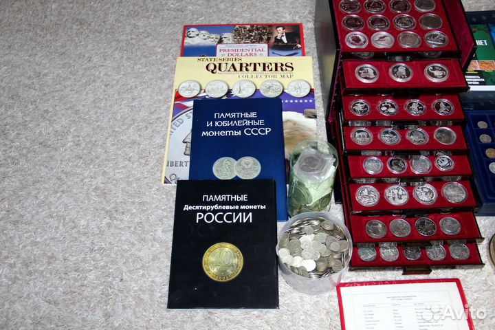 Коллекция серебряных монет