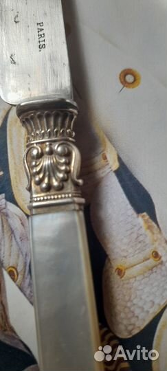 Антикварные приборы с перламутром