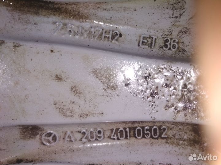 Литые диски r17 5х112
