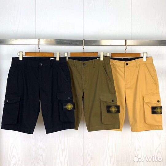 Stone Island M3 шорты Зелёные