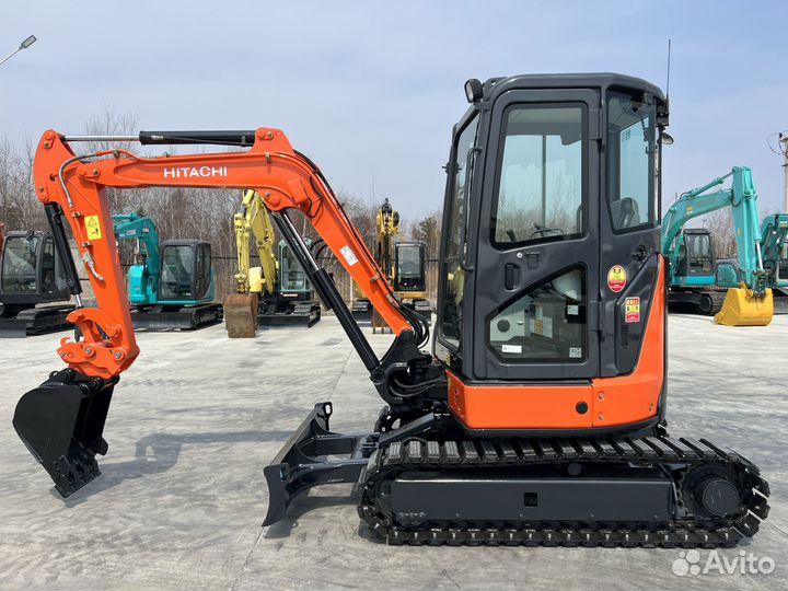Мини-экскаватор Hitachi ZX30U-5, 2021