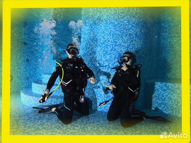 Дайвинг пробное занятие - интро дайв