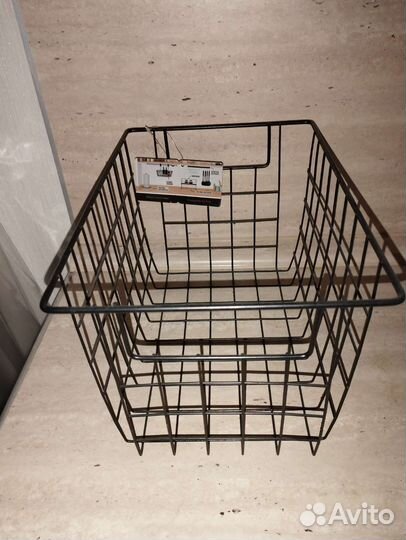 Корзина для хранения металическая большая