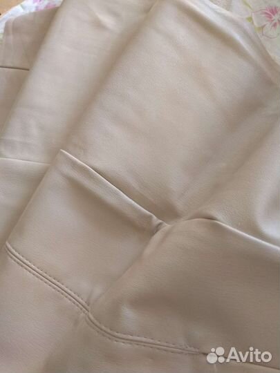 Лоскуты экокожа для рукоделия(беж)