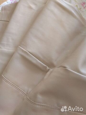 Лоскуты экокожа для рукоделия(беж)