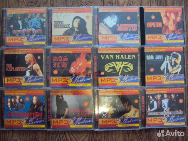 Компакт-диски CD, MP3
