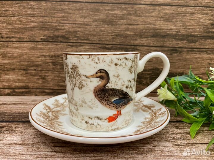 Чашка с блюдцем 