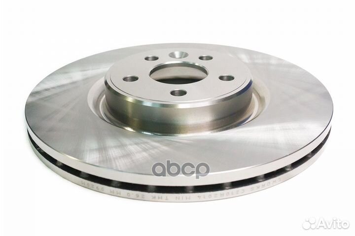 Диск тормозной volvo S60 II 10- C210R2014 cworks