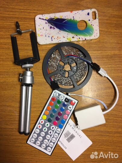 Мини штатив-тринога светодиодная лента чехол se