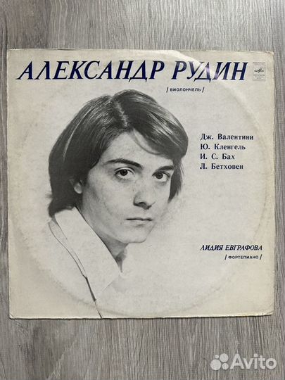 Виниловая пластинка Александр Рудин