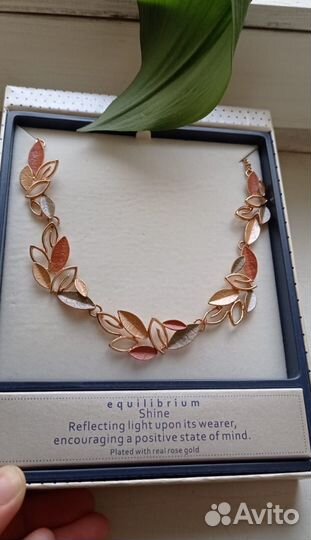 Колье и серьги Equilibrium Shine (новые)