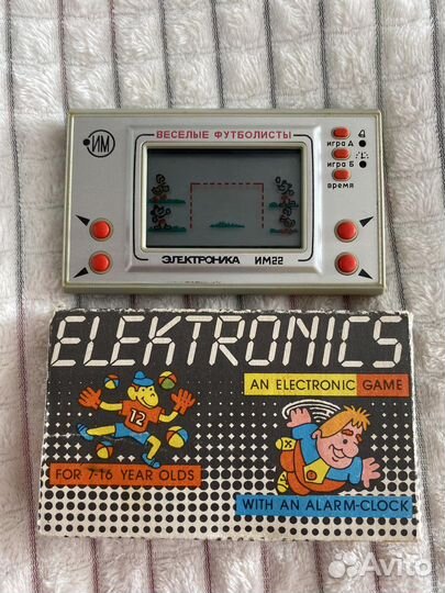 Игра электроника веселые футболисты СССР
