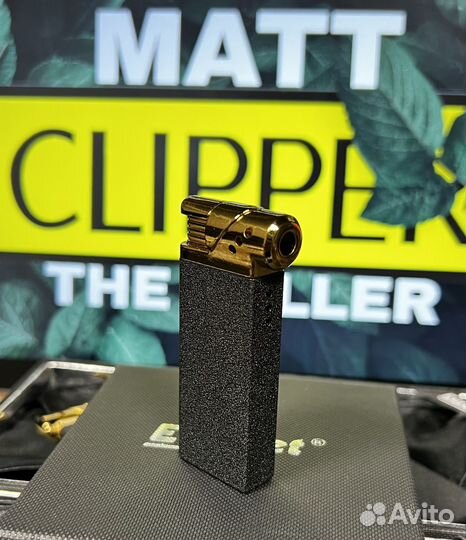 Трубочная зажигалка боковая в подарочной упаковке