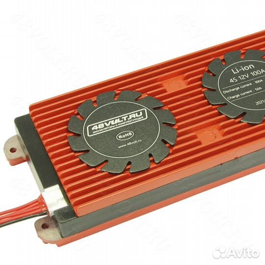 BMS Li-Ion 4S 12V 100A симметрия