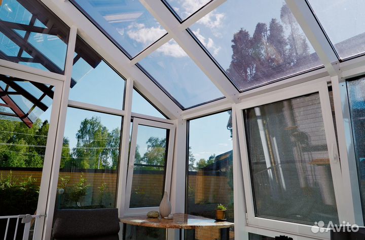 Остекление беседки по договору