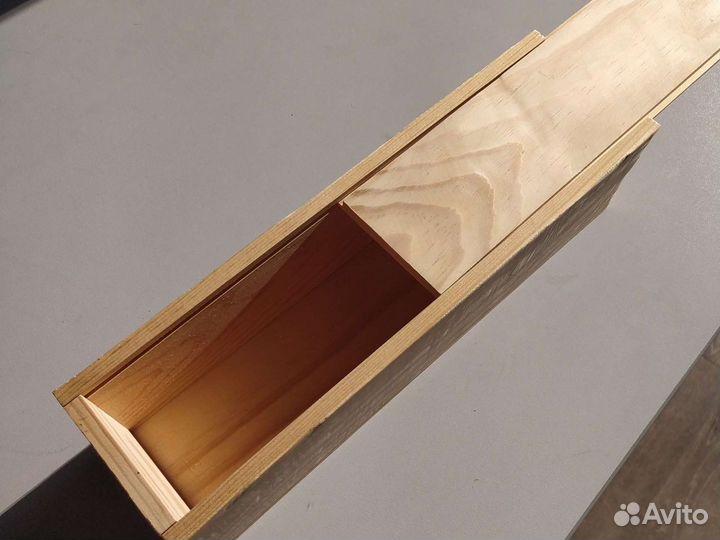 Деревянный футляр для бутылки