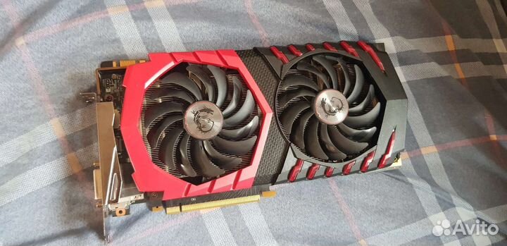 Видеокарта MSI GTX 1070 Gaming X 8gb