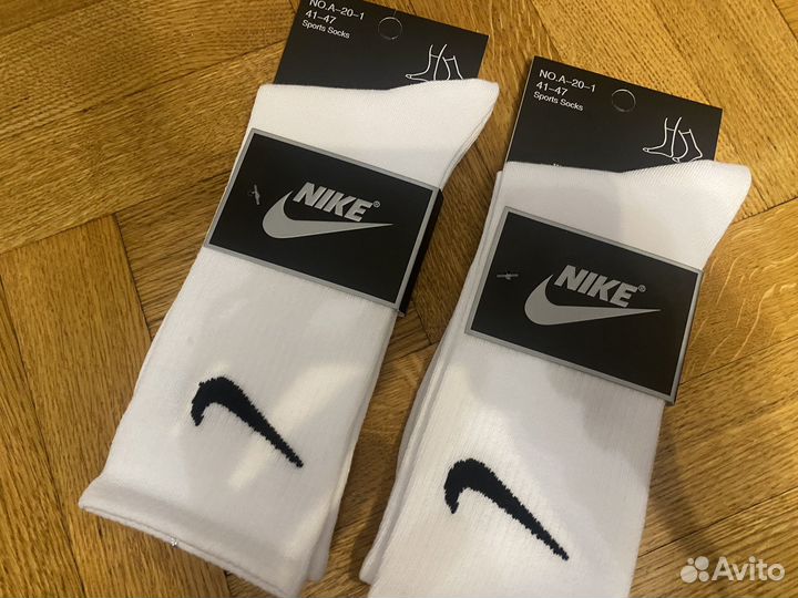 Мужские носки Nike высокие 10 пар