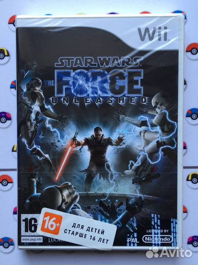 Star Wars The Force Unleashed Nintendo Wii Новый