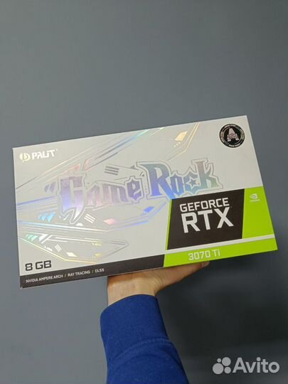 Видеокарта Palit RTX 3070 Ti GameRock