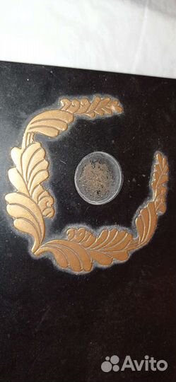 Винтажный письменный прибор, пенал, карболит