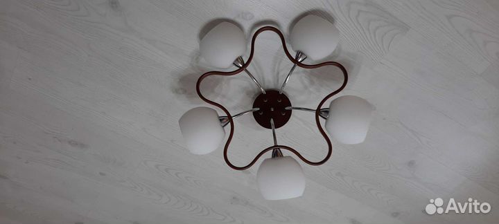 Люстра потолочная подвесная бу