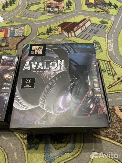 Наушники игровые с микрофоном