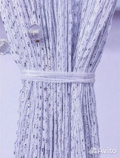 Шторы нитяные кисея