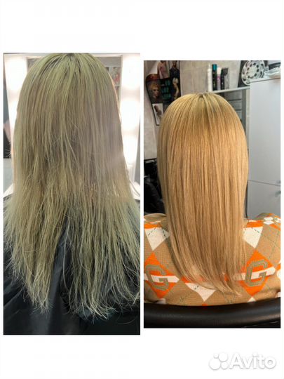 Ботокс, кератин для волос, био химия, спа