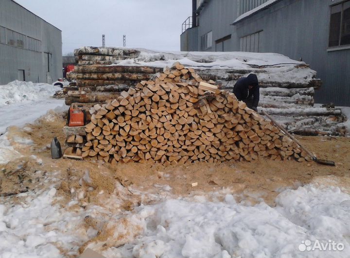 Дрова колотые