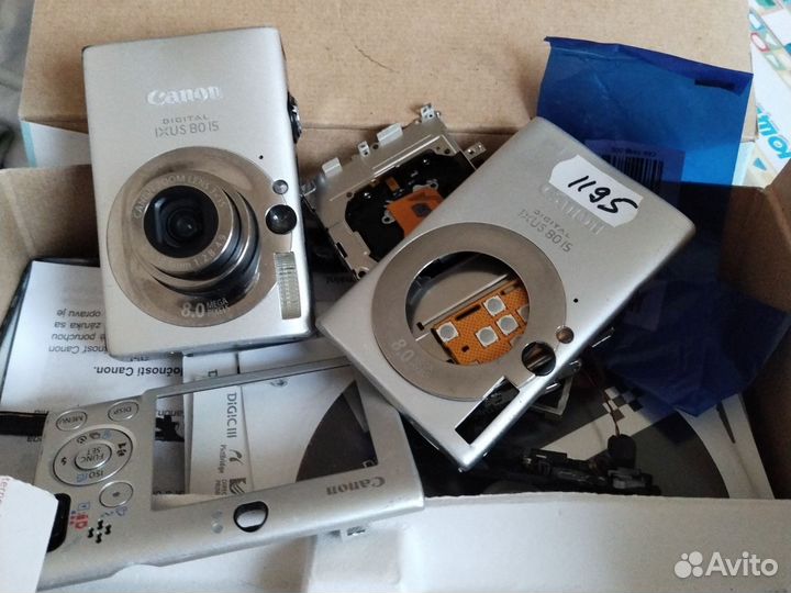 Фотоаппарат canon ixus 8015 на запчасти