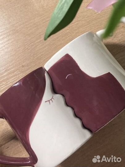 Кружка в виде влюбленной пары