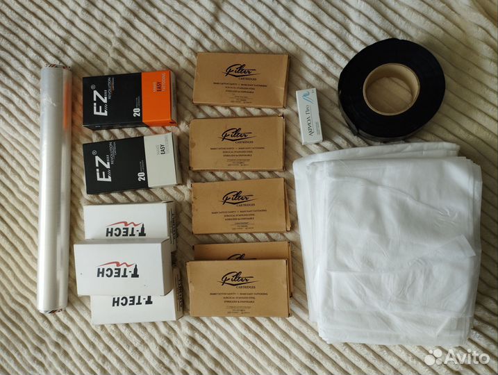 Тату машинка и расходные материалы