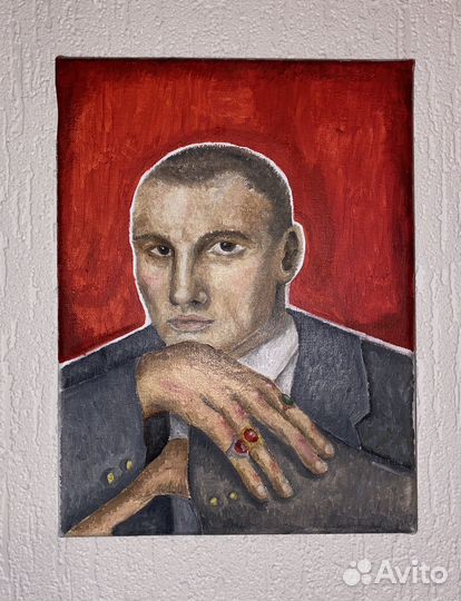 Картина маслом на холсте портрет