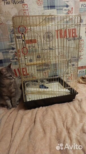 Большая клетка для птиц