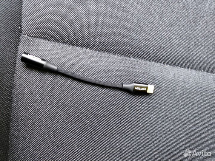 Переходник с tupe c на aux