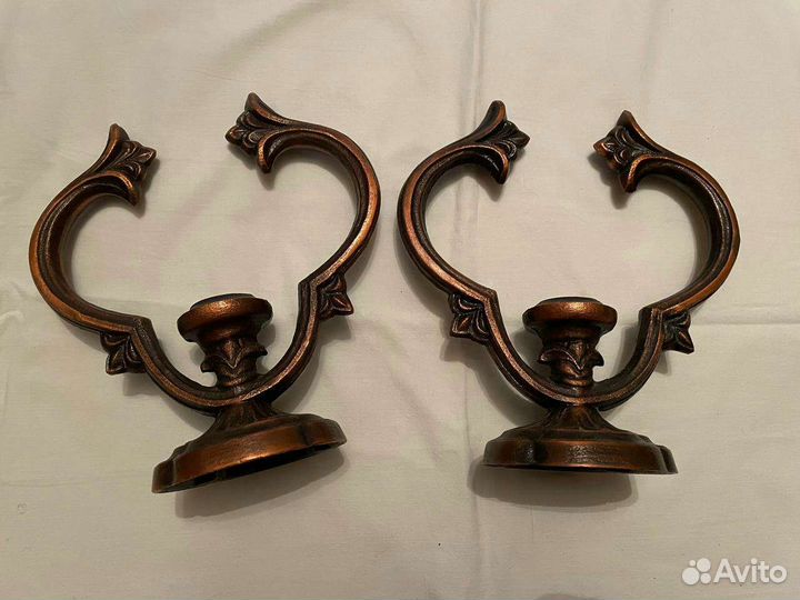 Подсвечник бронза СССР