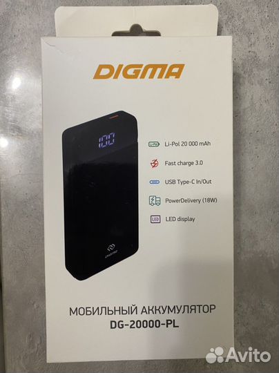 Портативное зарядное устройство новое