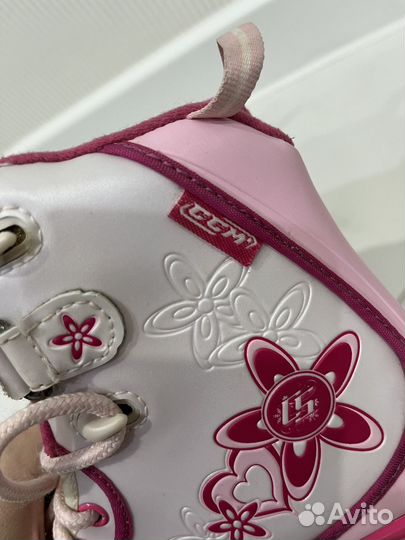 Коньки ccm для девочки