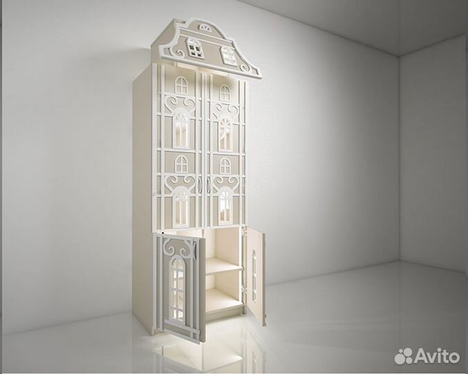 Шкаф домик в детскую голландский. Дом Версаль Д-17