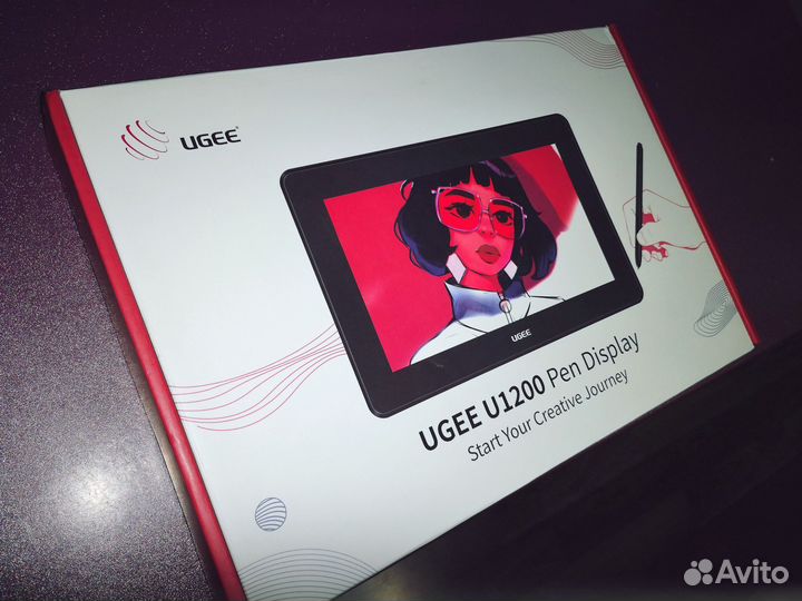 Графический экран Ugee U1200