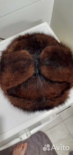 Меховая мужская шапка