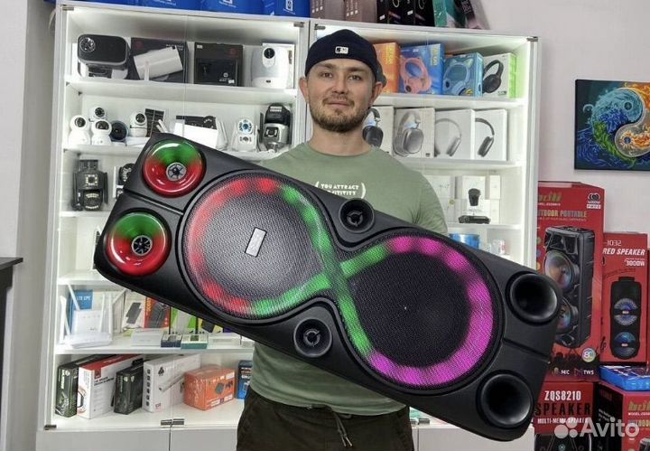 Блютуз колонка