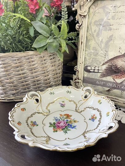 Блюдо от немецкой мануфактуры Jlmenau