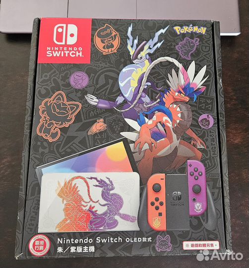 Nintendo Switch Oled Pokemon 512gb новый чипован